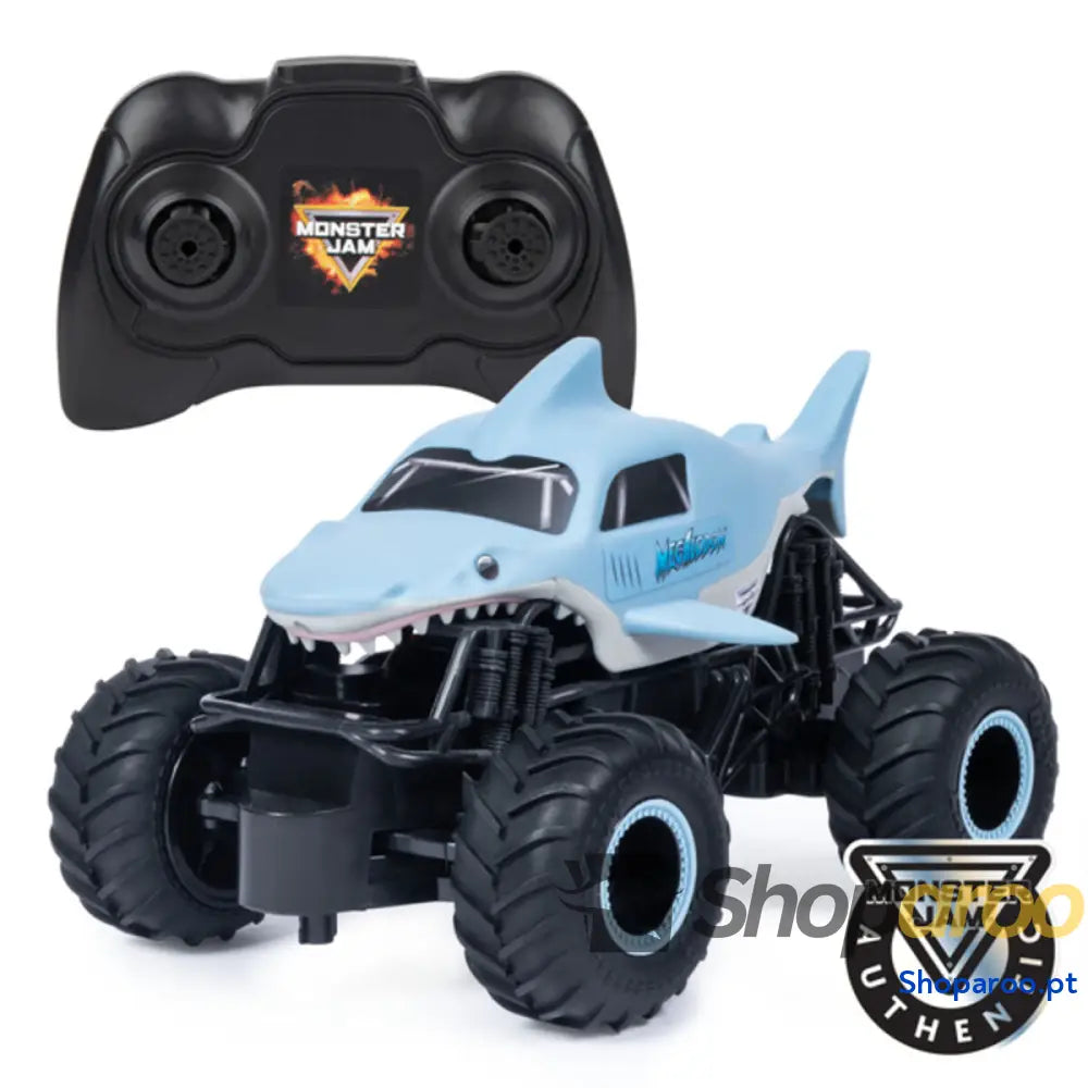 Carro Rádio Controlo Monster Jam Megalodon 1:24