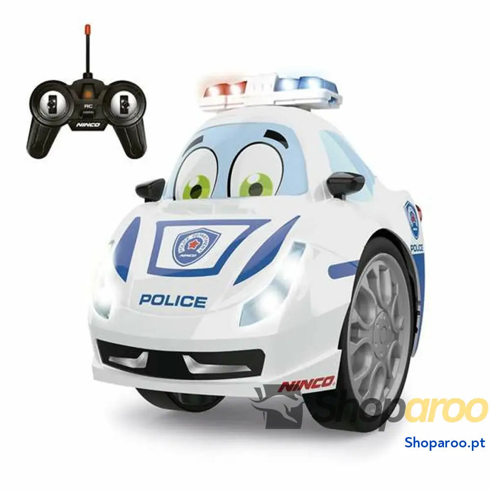 Carro Rádio Controlo Ninco 13 x 11 10 cm Polícia