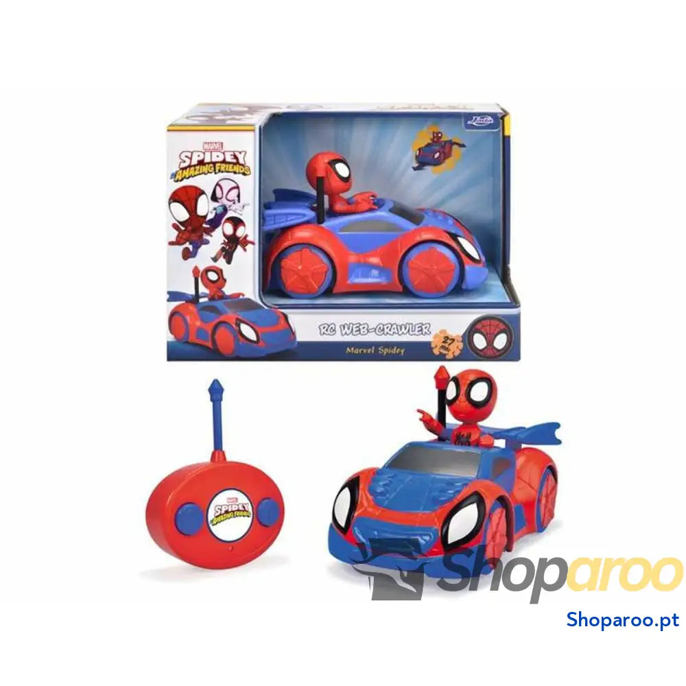 Carro Rádio Controlo Spidey Web Crawler 1:24 17 cm (21 x 34 18,5 cm)