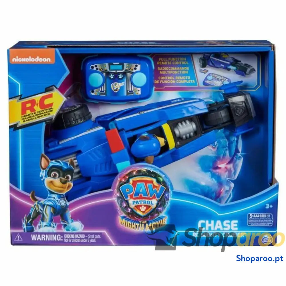 Carro Rádio Controlo The Paw Patrol Dourado Preto/Azul