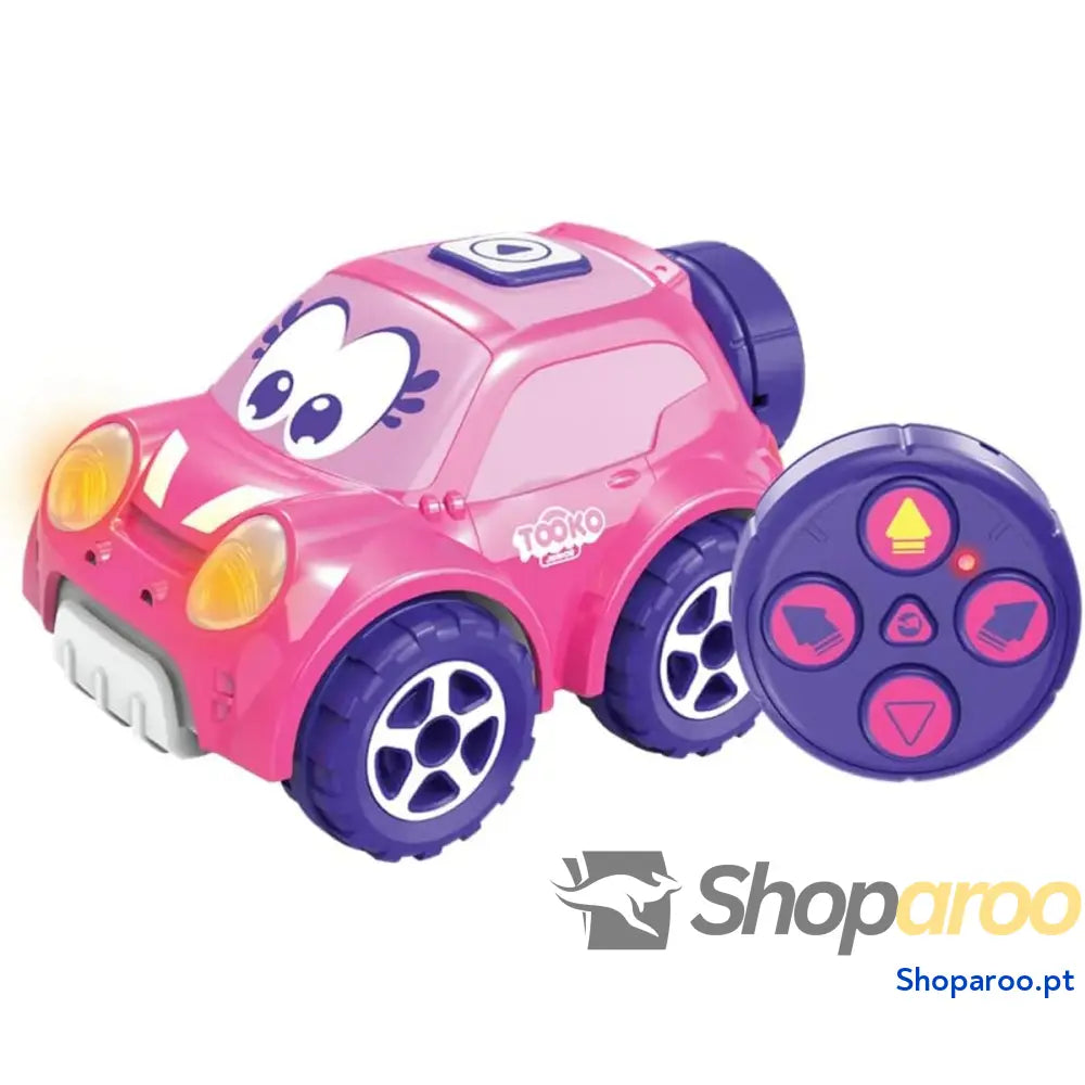 Carro Rádio Controlo Tooko Cor de Rosa