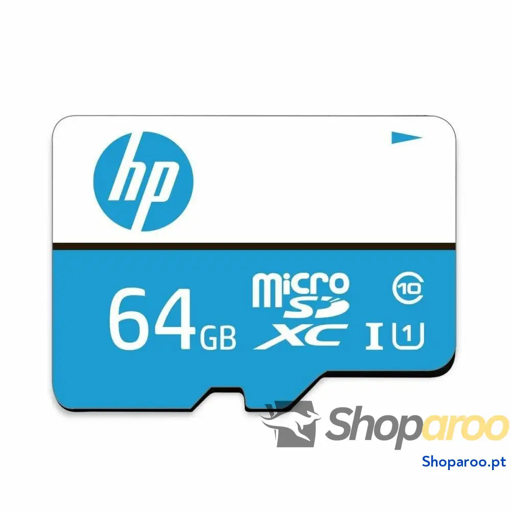 Cartão de Memória Micro SD com Adaptador HP HP-MSDCWAU1-64GB 16 GB 64 GB Classe 10 100 Mb/s