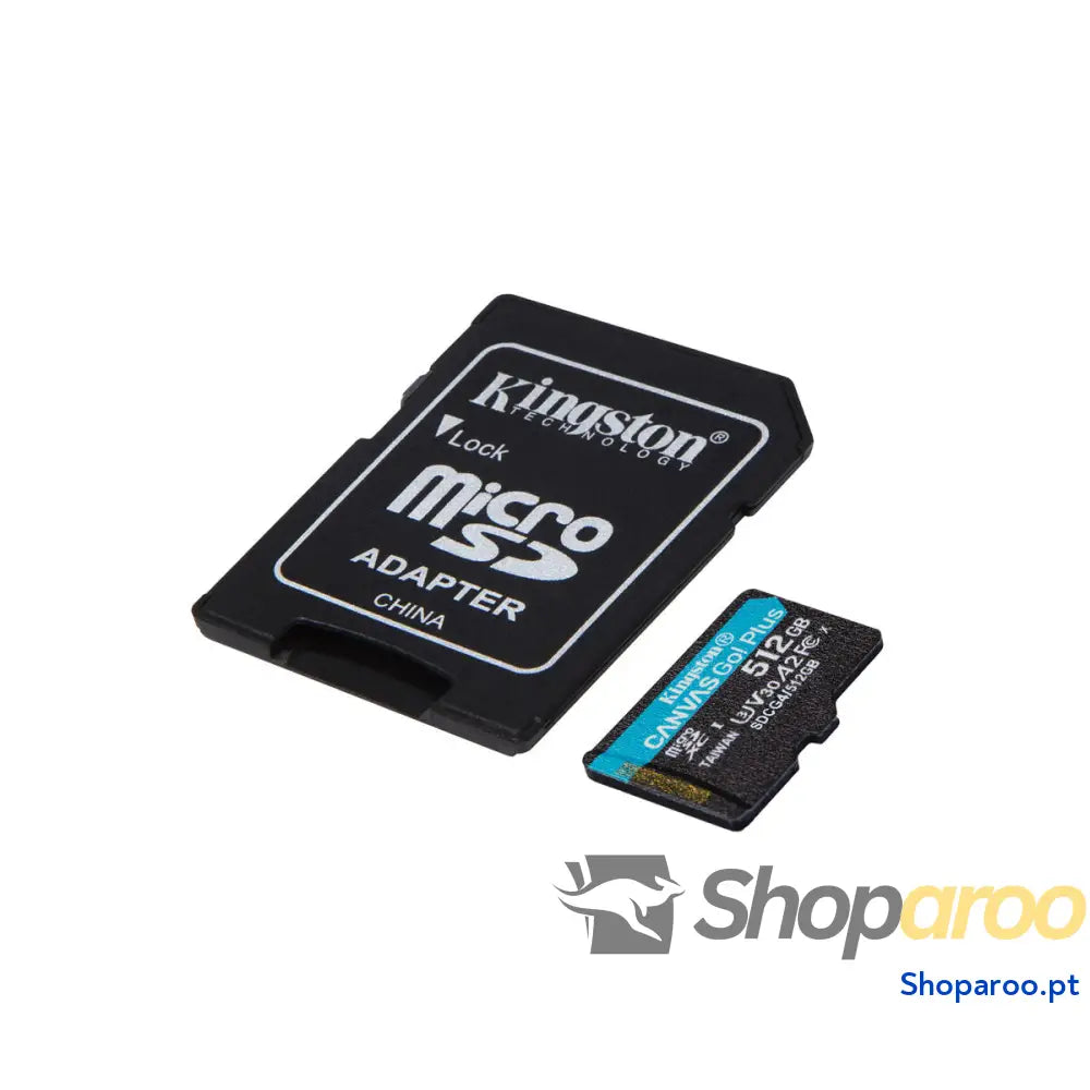 Cartão de Memória Micro SD com Adaptador Kingston SDCG4/512GB 512 GB