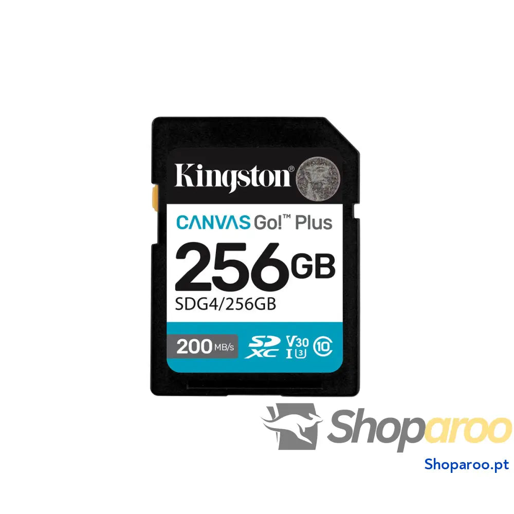 Cartão de Memória Micro SD com Adaptador Kingston SDG4/256GB 256 GB
