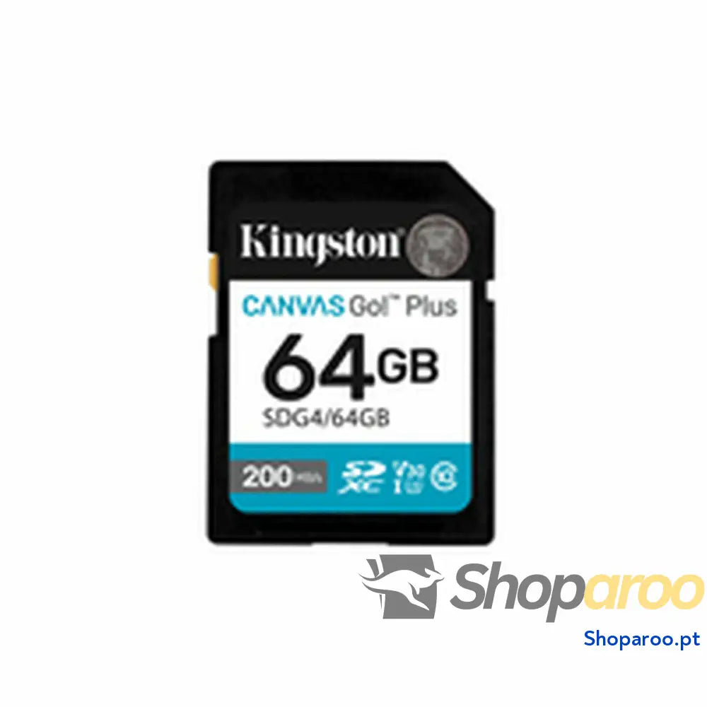 Cartão de Memória Micro SD com Adaptador Kingston SDG4/64GB 64 GB