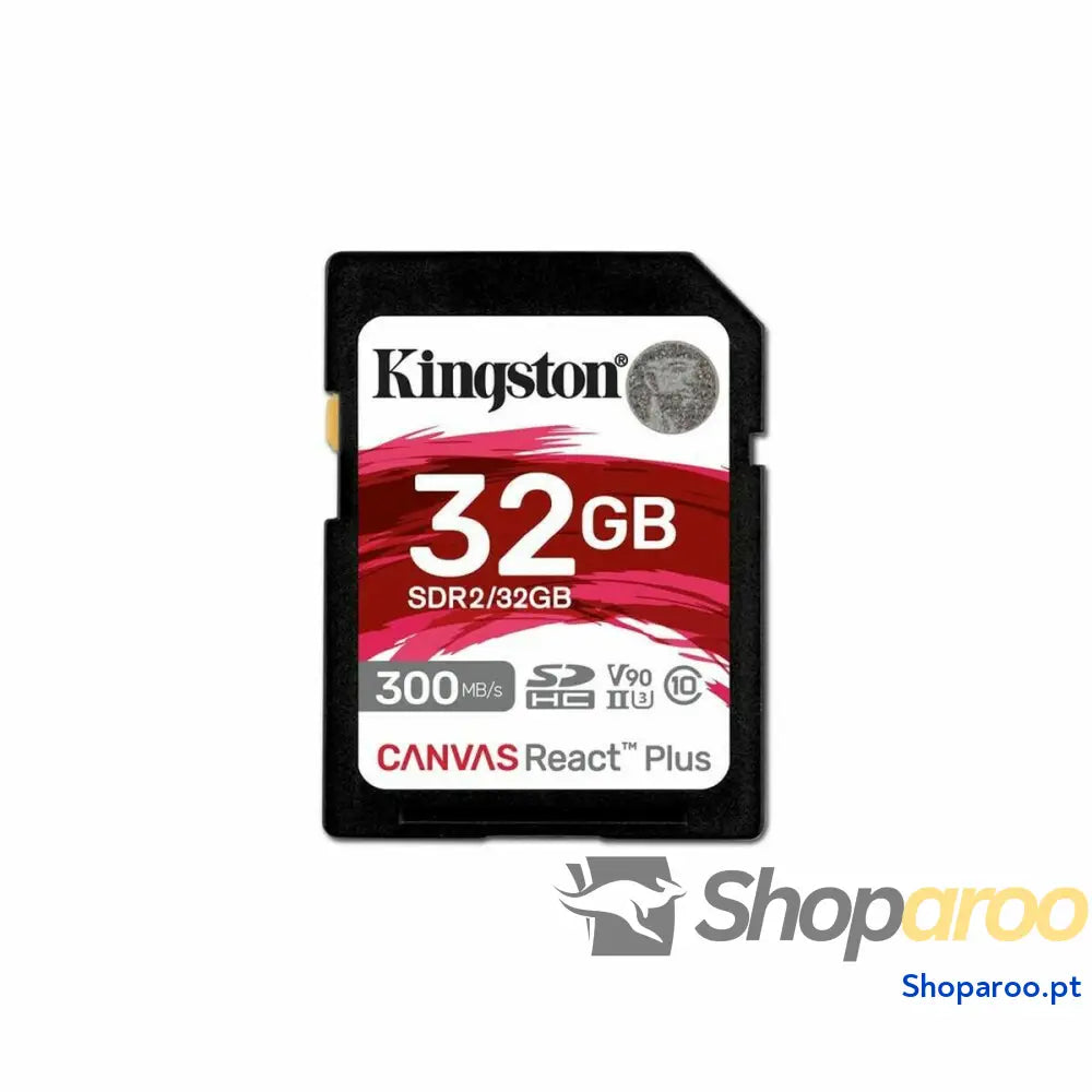 Cartão de Memória Micro SD com Adaptador Kingston SDR2/32GB 32 GB SDXC UHS-II 8K Ultra HD (Recondicionado A)