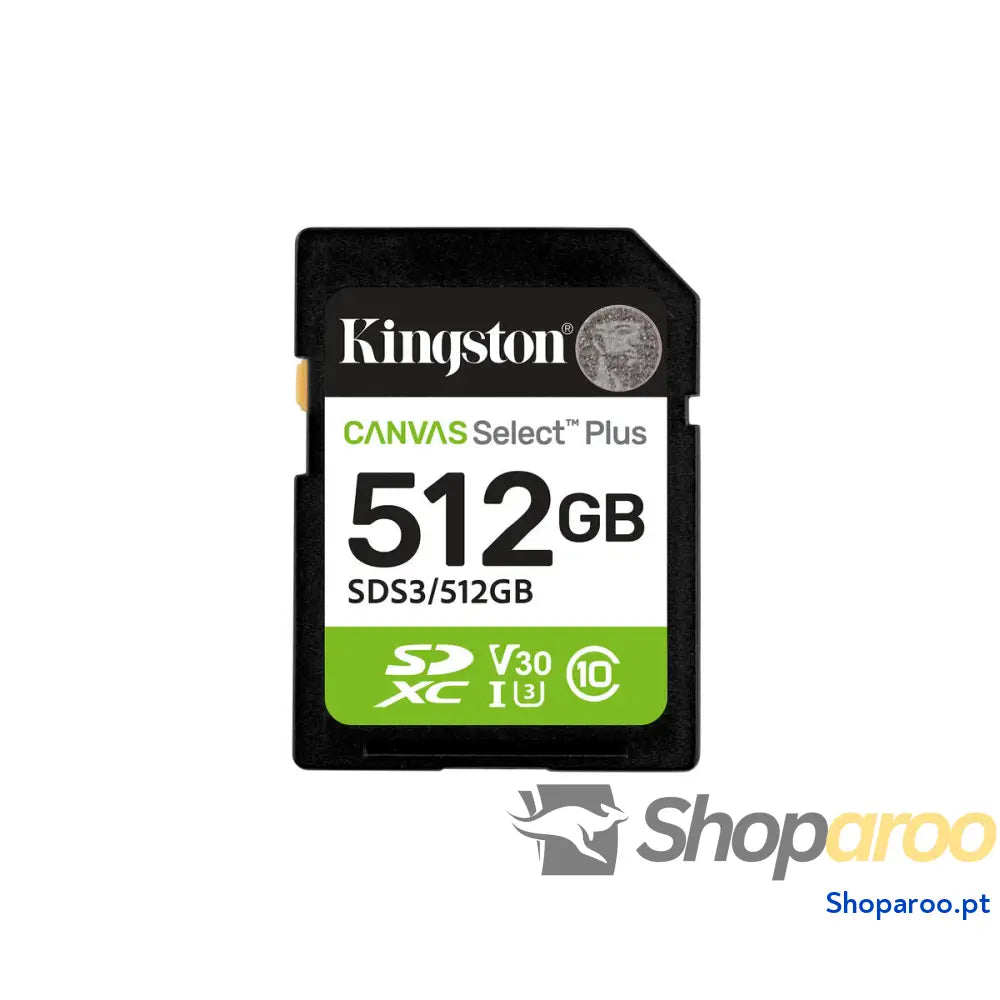 Cartão de Memória Micro SD com Adaptador Kingston SDS3/512GB 512 GB