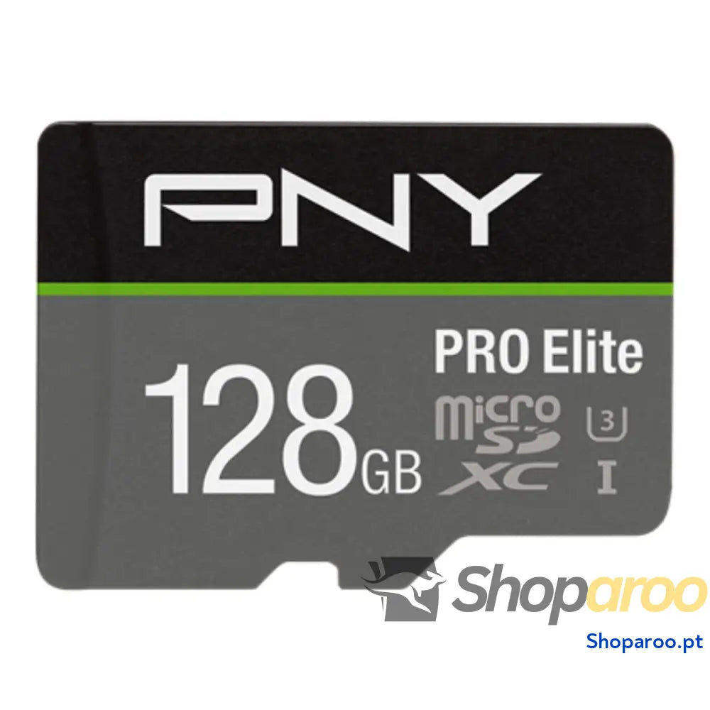 Cartão de Memória Micro SD com Adaptador PNY P-SDU128V31100PRO-GE Pro Elite C10 128 GB