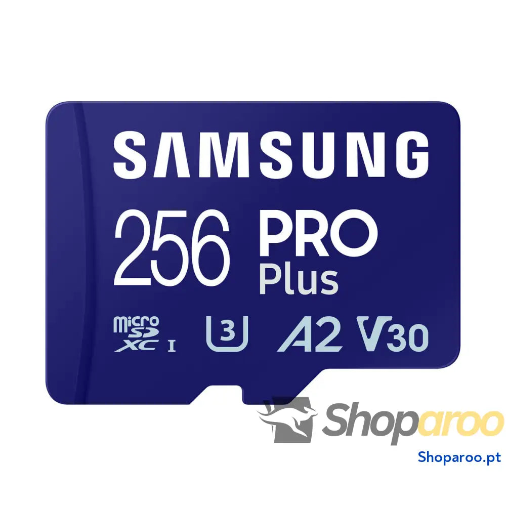 Cartão de Memória Micro SD com Adaptador Samsung 256 GB
