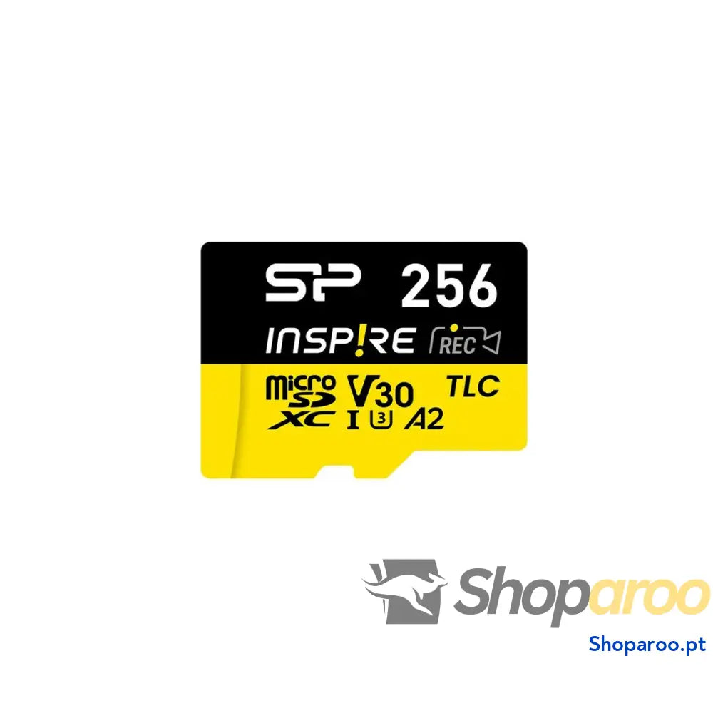Cartão de Memória Micro SD com Adaptador Silicon Power SP256GBSTXLA2V1NSP 256 GB