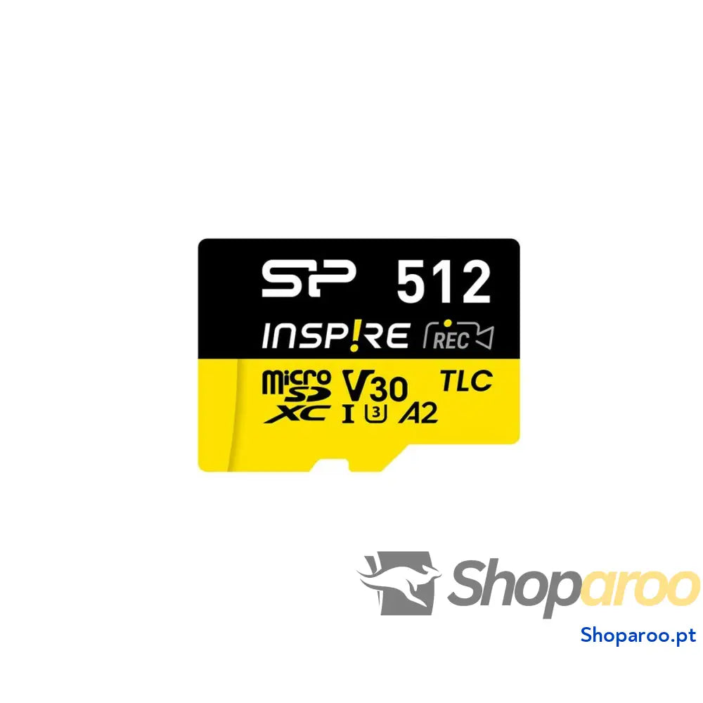Cartão de Memória Micro SD com Adaptador Silicon Power SP512GBSTXLA2V1NSP 512 GB