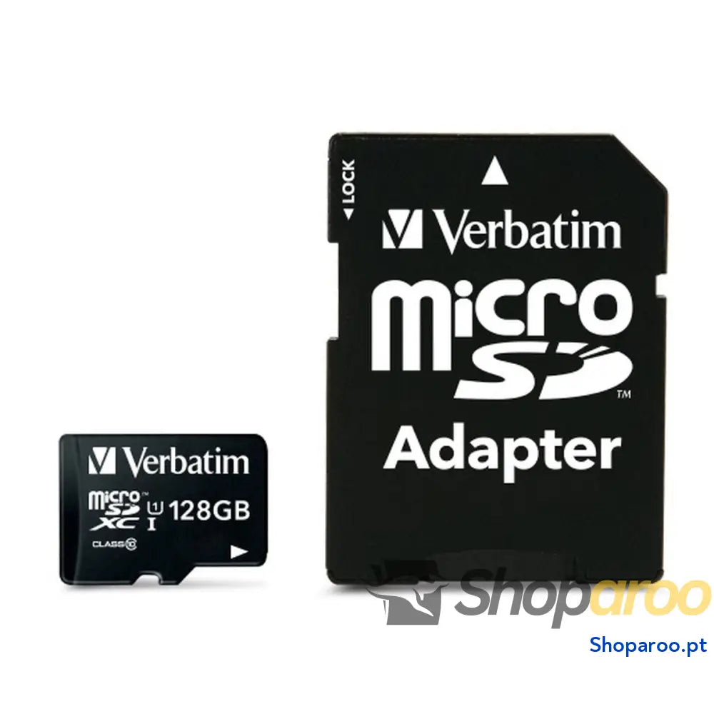 Cartão de Memória Micro SD com Adaptador Verbatim 44085
