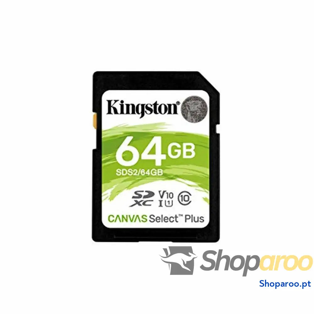 Cartão de Memória SD Kingston Canvas Select Plus 64GB 64 GB