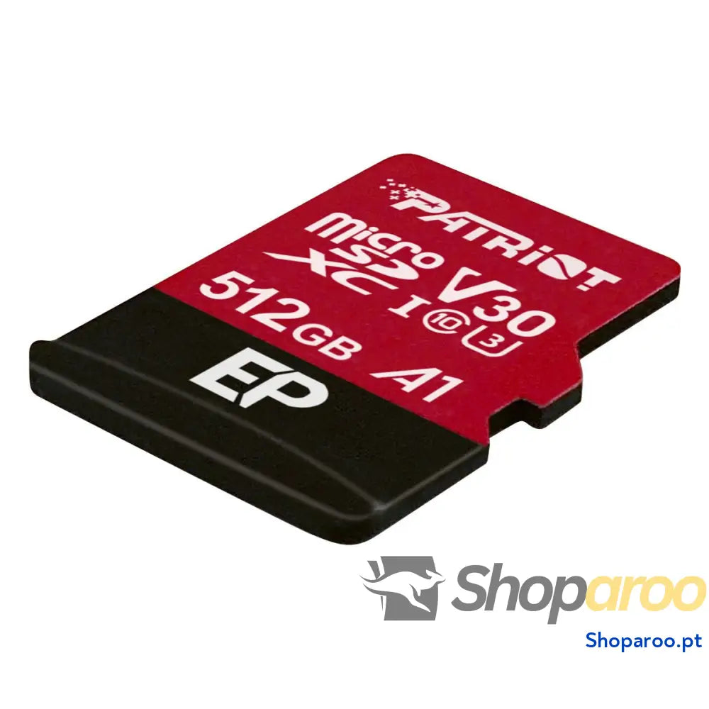 Cartão Micro SD Patriot Memory EP V30 A1 512 GB