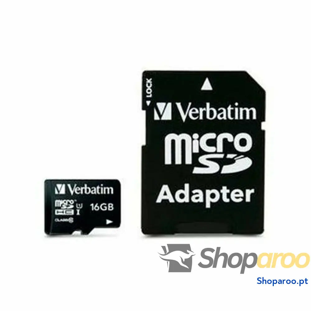 Cartão Micro SD Verbatim Premium 16 GB