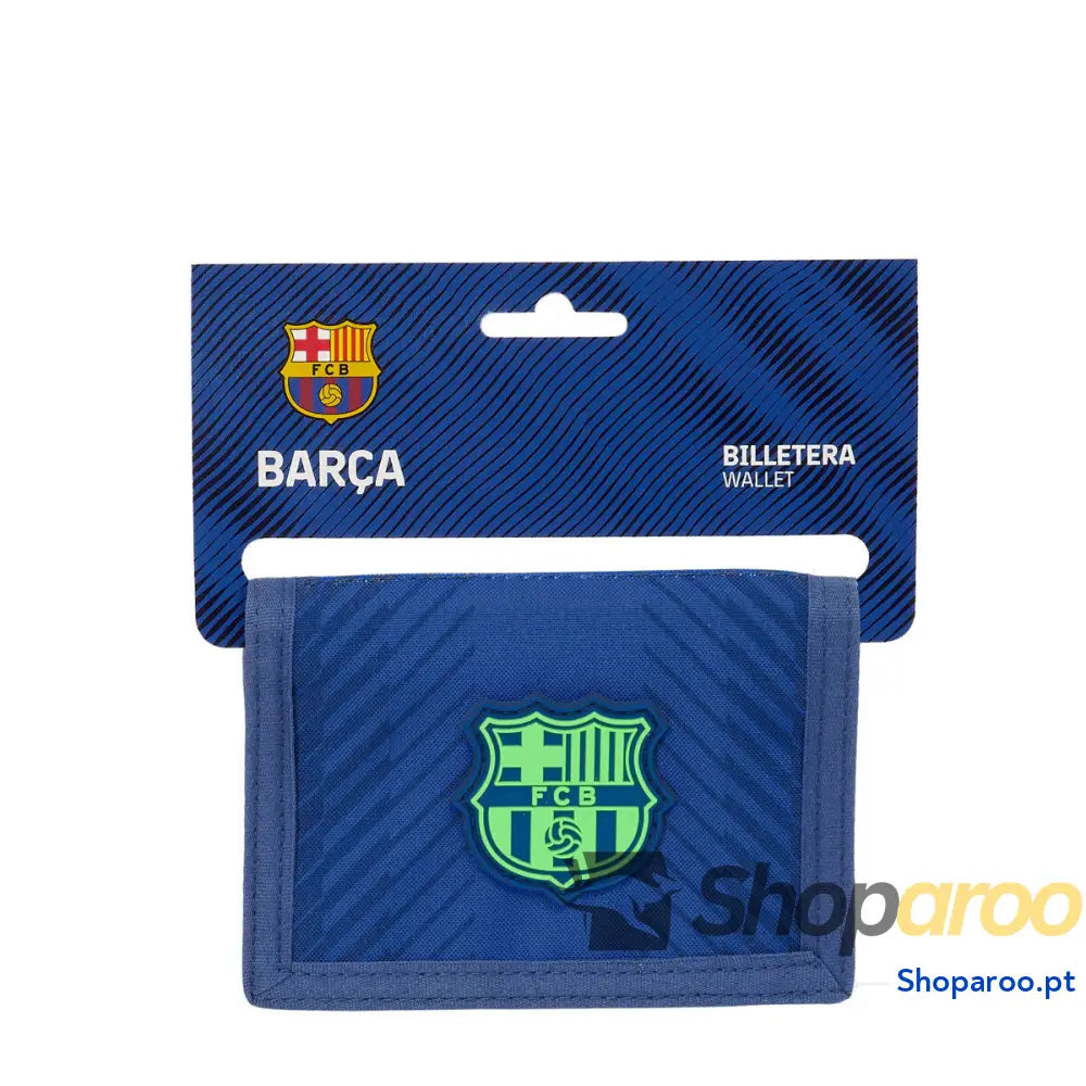 Carteira F.C. Barcelona F. C. Barcelona Azul Marinho 12,5 x 9,5 x 1 cm