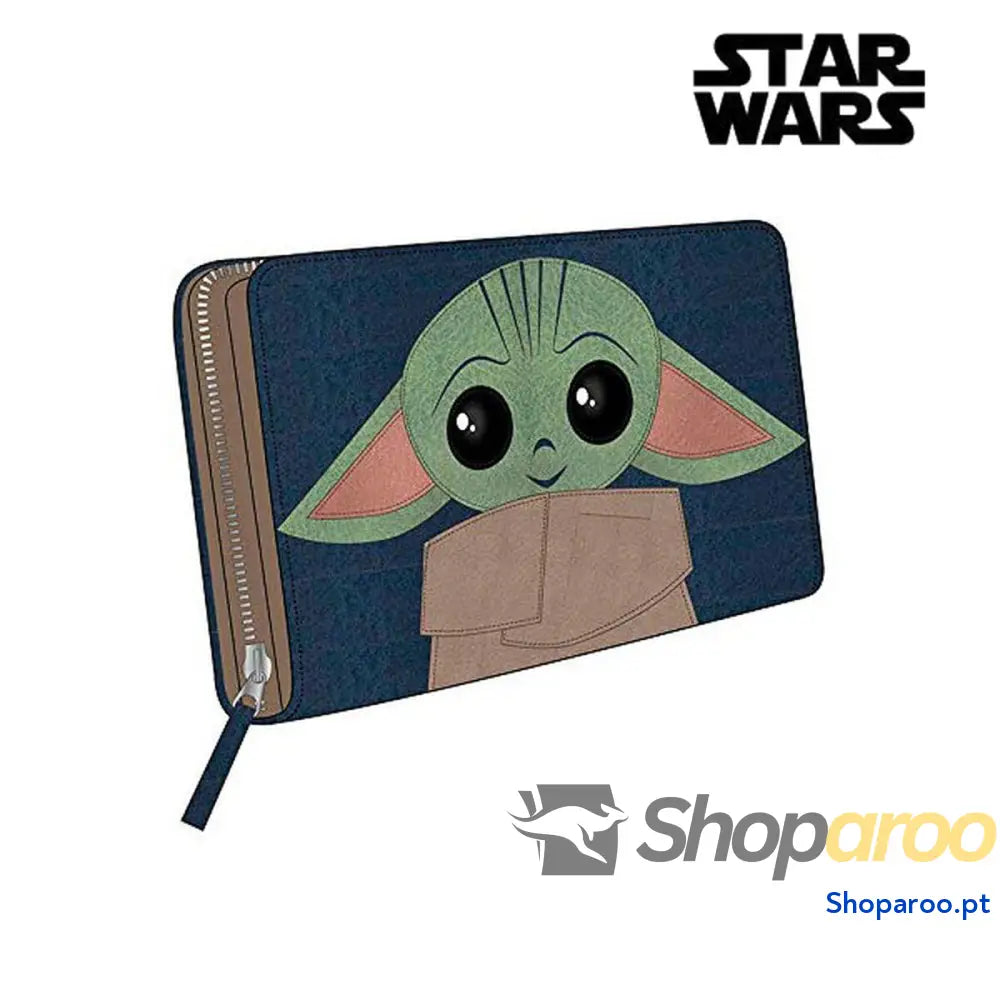 Carteira The Mandalorian 2600001179_ Azul escuro