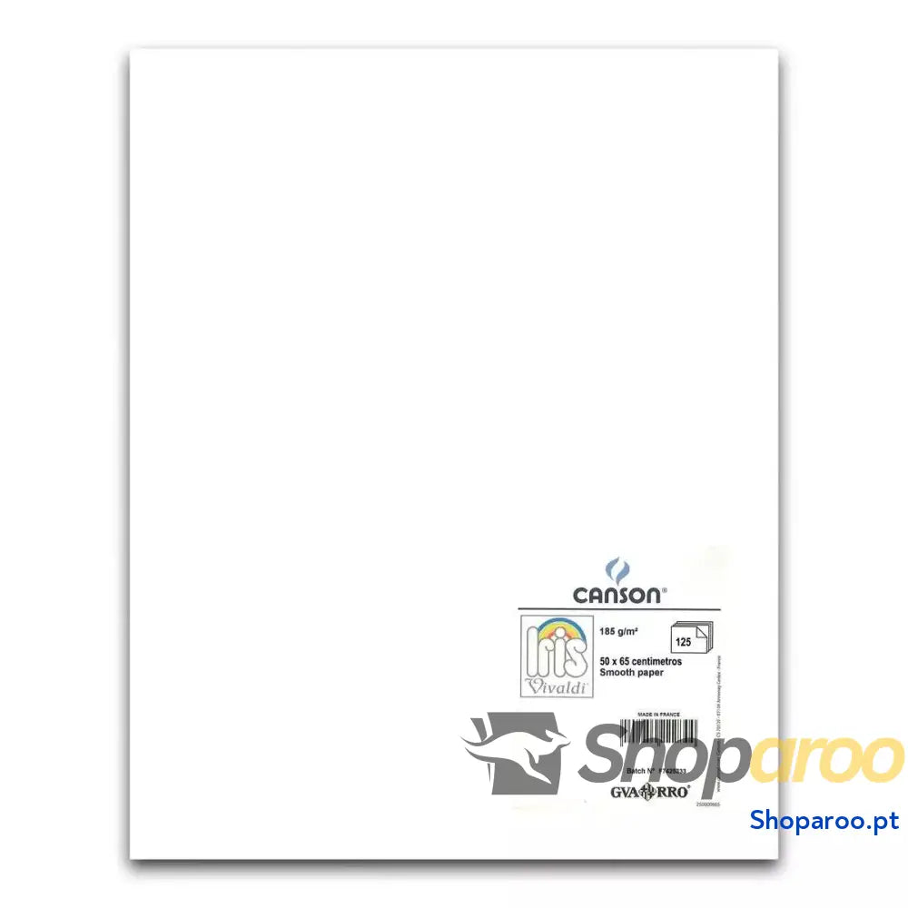 Cartolina Iris Branco 50 x 65 cm