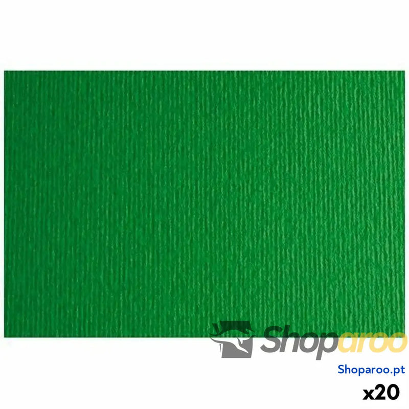 Cartolina Sadipal LR 200 Verde escuro 50 x 70 cm Texturada (20 Unidades)