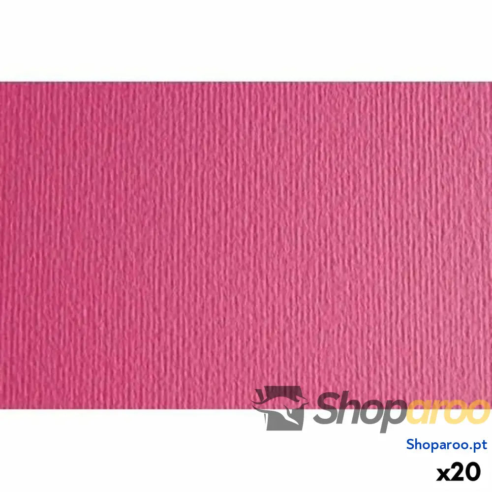 Cartolina Sadipal LR 220 Fúcsia 50 x 70 cm Texturada (20 Unidades)