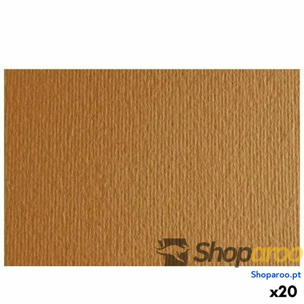Cartolinas Sadipal LR 200 Castanho 50 x 70 cm Texturada (20 Unidades)