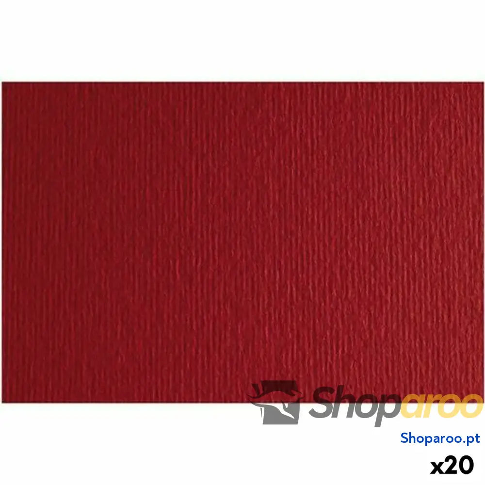 Cartolinas Sadipal LR 220 Vermelho 50 x 70 cm (20 Unidades)