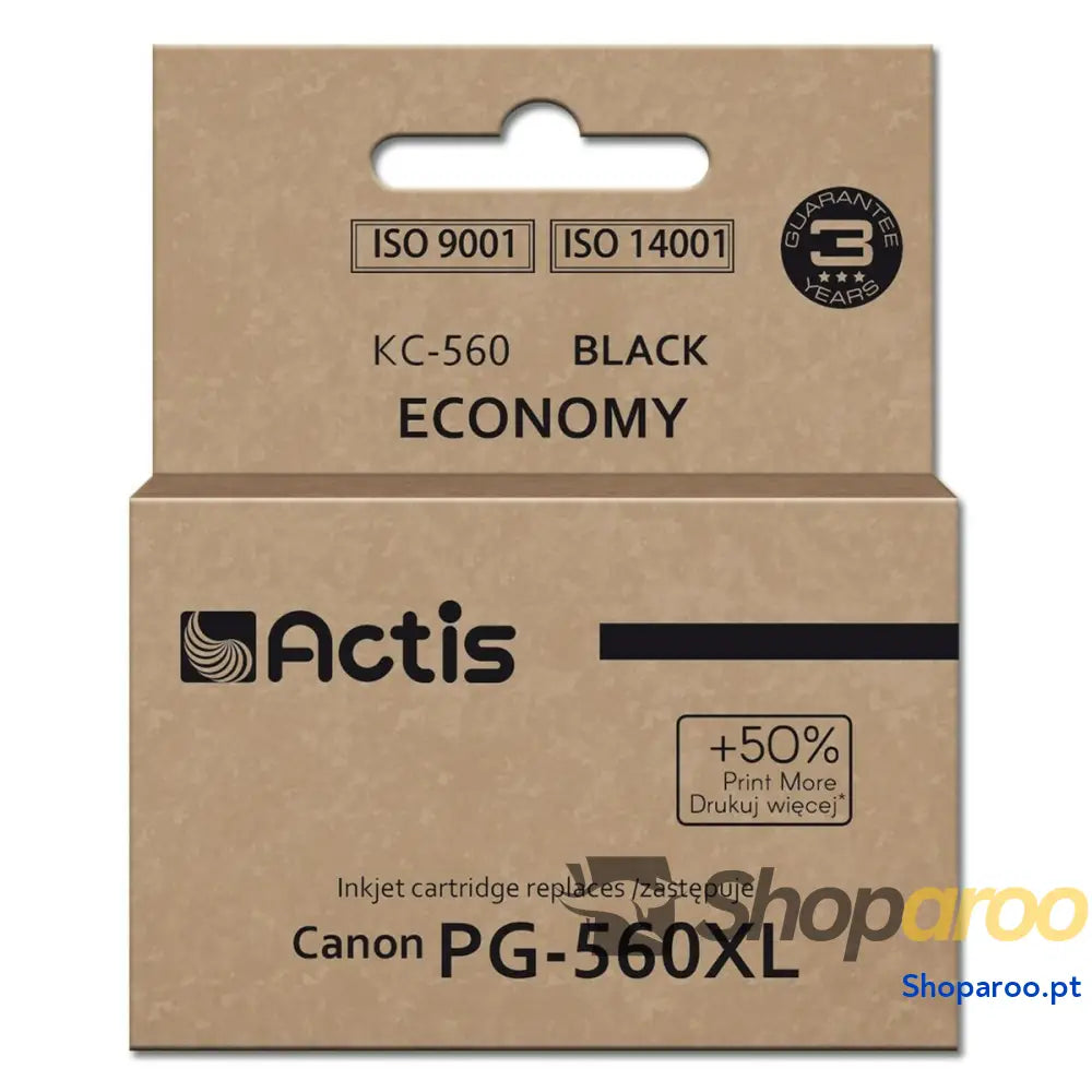 Cartucho Compatível Actis KC-560 Preto