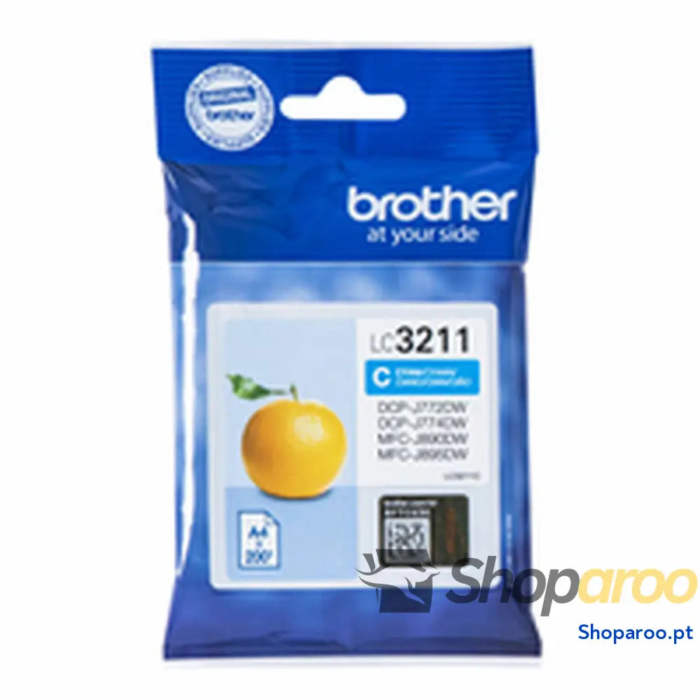 Cartucho Compatível Brother LC-3211C Ciano