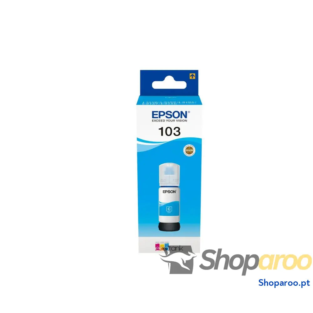 Cartucho Compatível Epson 103 70 ml Azul
