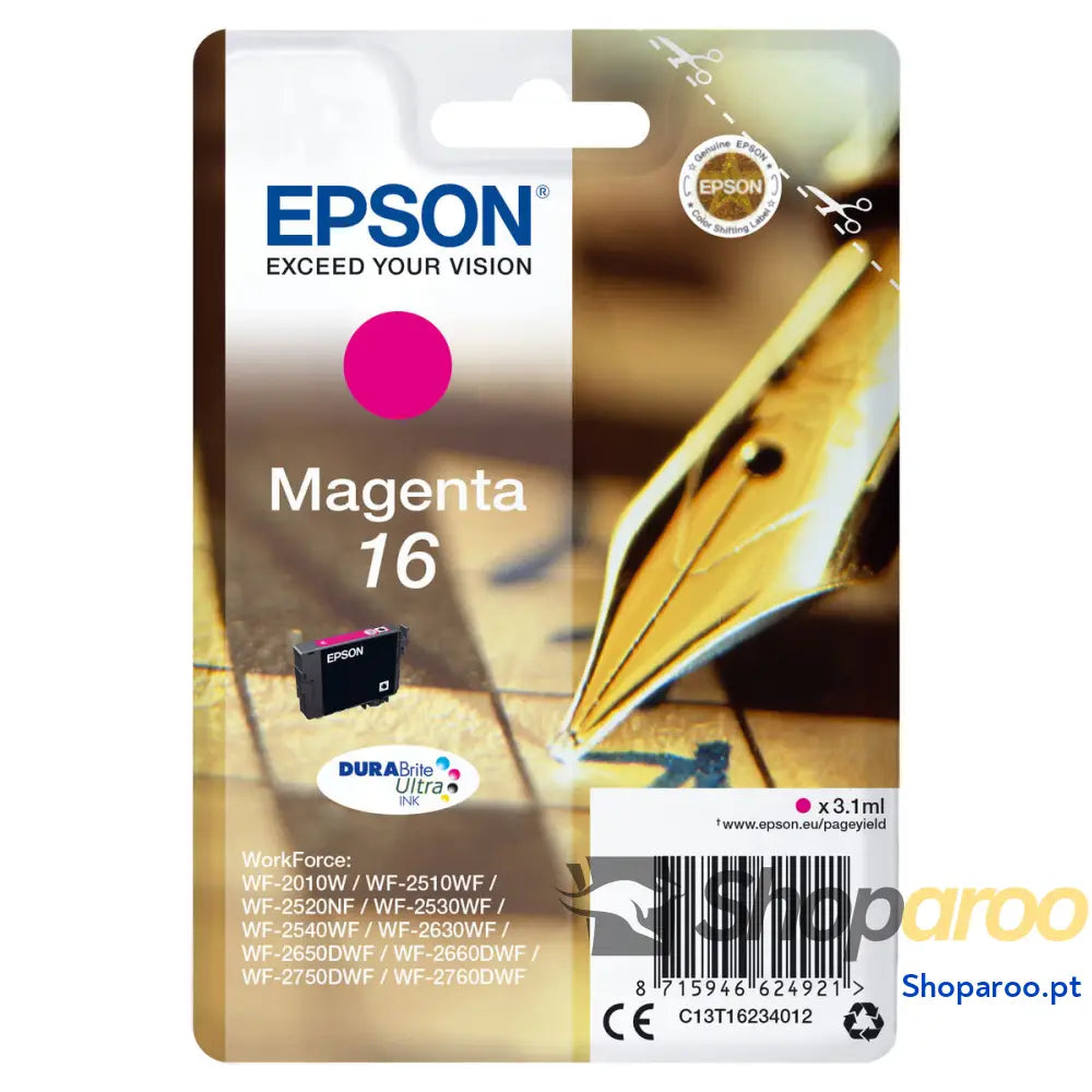 Cartucho Compatível Epson C13T16234022 Magenta