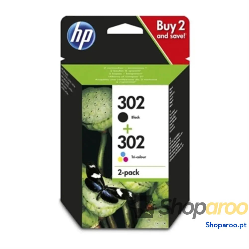 Cartucho Compatível HP 302 XLfor envy 4525 officejet 3831 3830