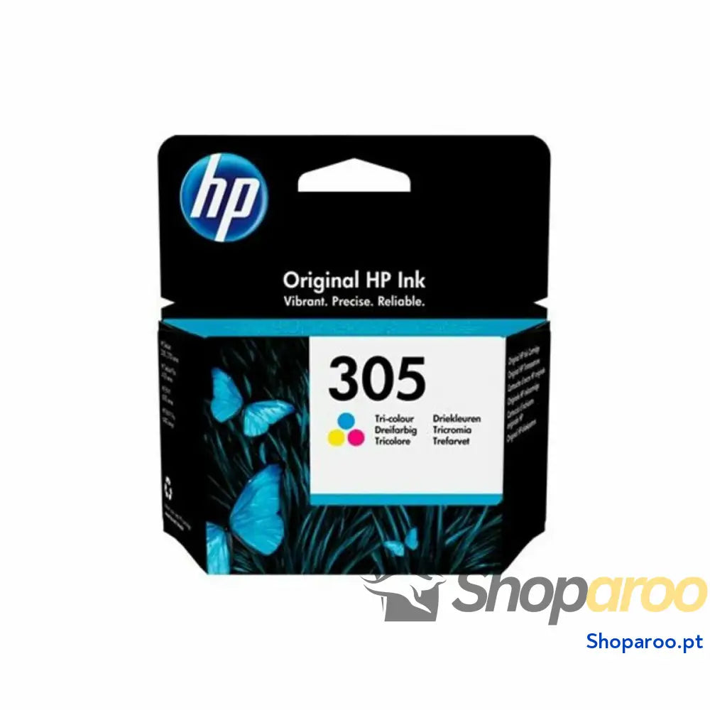 Cartucho Compatível HP 305 Ciano/Magenta/Amarelo