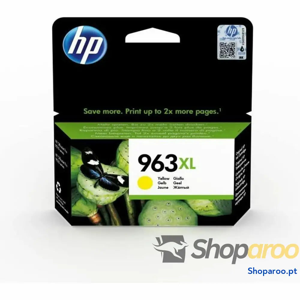 Cartucho Compatível HP 3JA29AE 22 ml-47 ml Amarelo