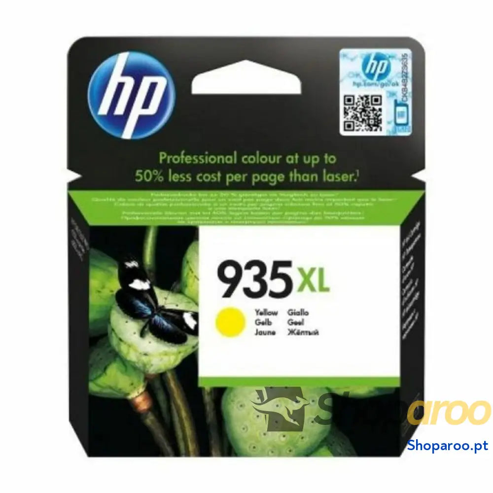 Cartucho Compatível HP 935XL Amarelo Preto