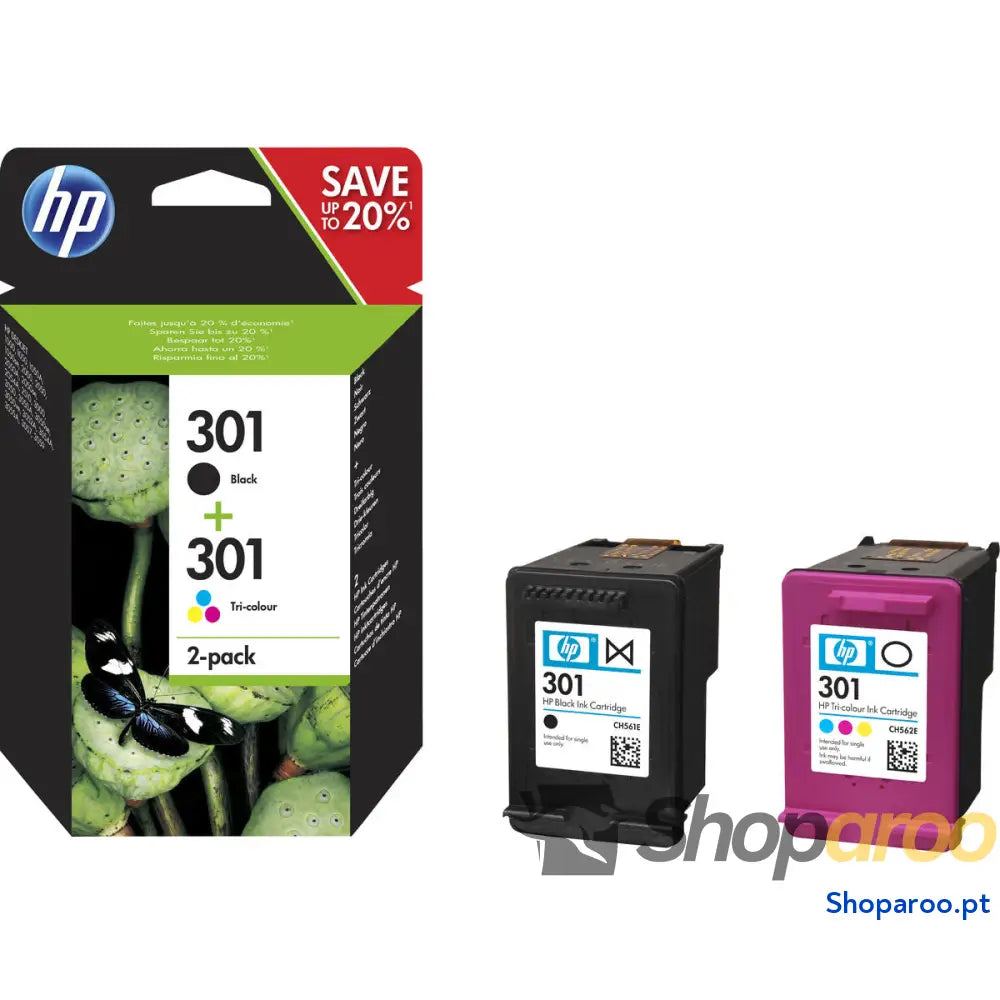 Cartucho Compatível HP N9J72AE Preto Tricolor