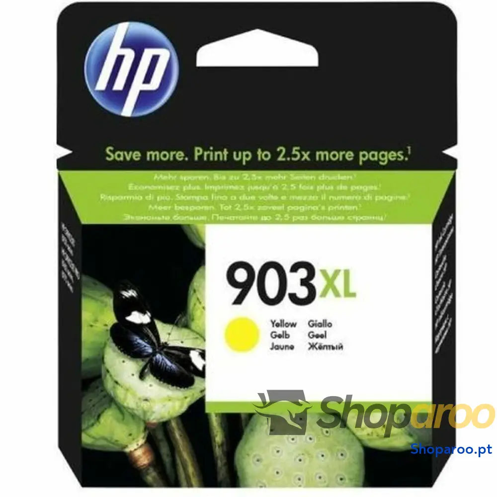 Cartucho Compatível HP T6M11AE Amarelo