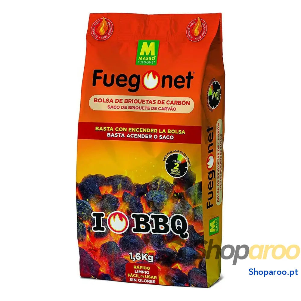 Carvão Massó Mala instantânea 1,5 Kg