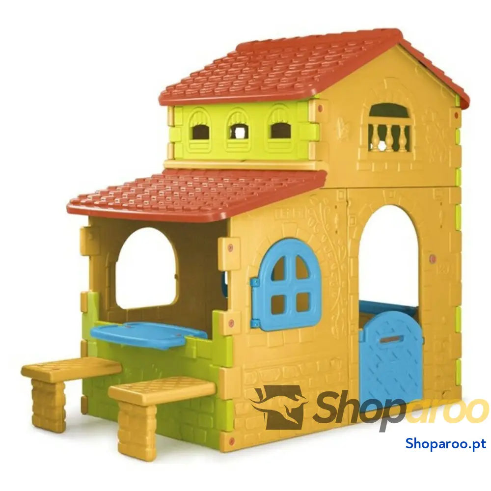 Casa Infantil de Brincar Feber Super Villa 180 x 110 206 cm (180 cm)