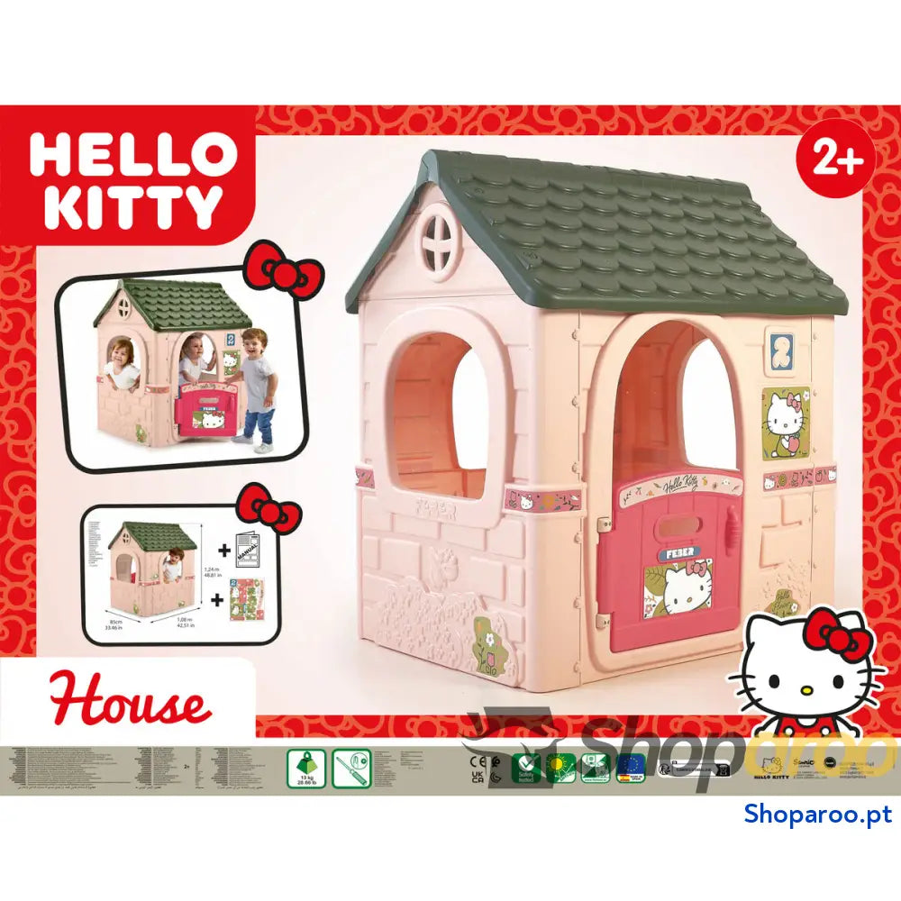 Casa Infantil de Brincar Hello Kitty 34 x 18 1,40 cm
