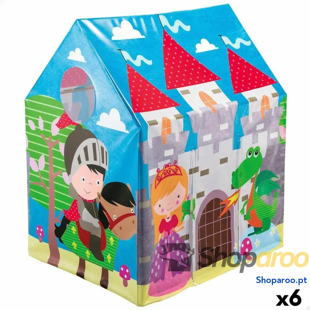 Casa Infantil de Brincar Intex Castelo 95 x 107 75 cm (6 Unidades)