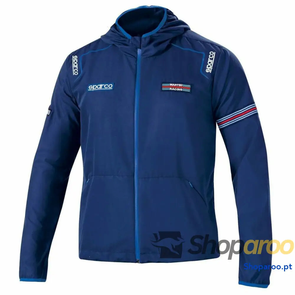 Casaco Corta-Vento Sparco Martini Racing Azul L