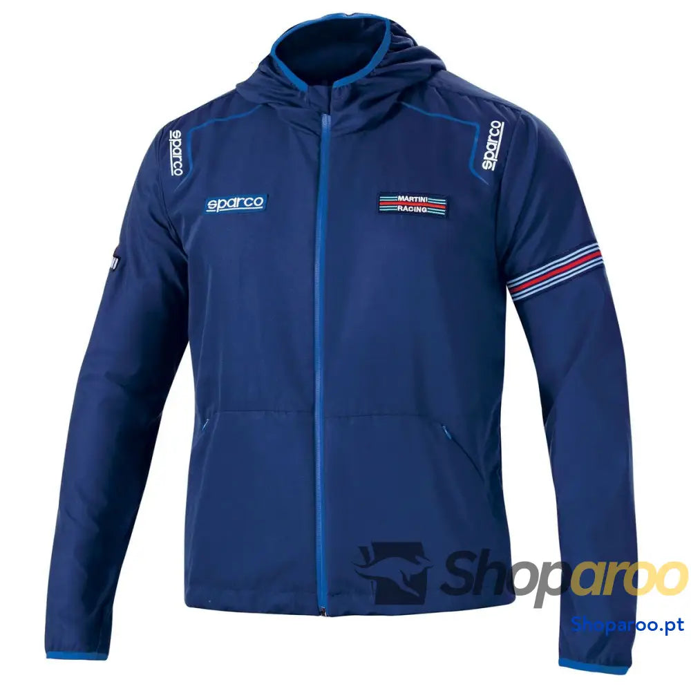 Casaco Corta-Vento Sparco Martini Racing XL Azul Marinho