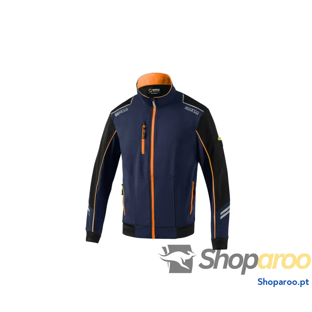 Casaco de Desporto para Homem Sparco Tech TW Azul Laranja Azul escuro