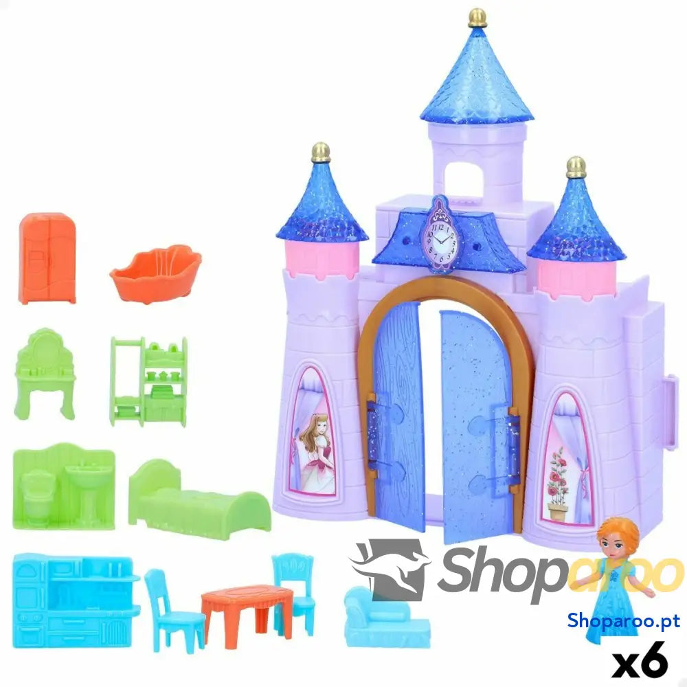 Castelo Colorbaby Isabella Little Princess 6 Unidades
