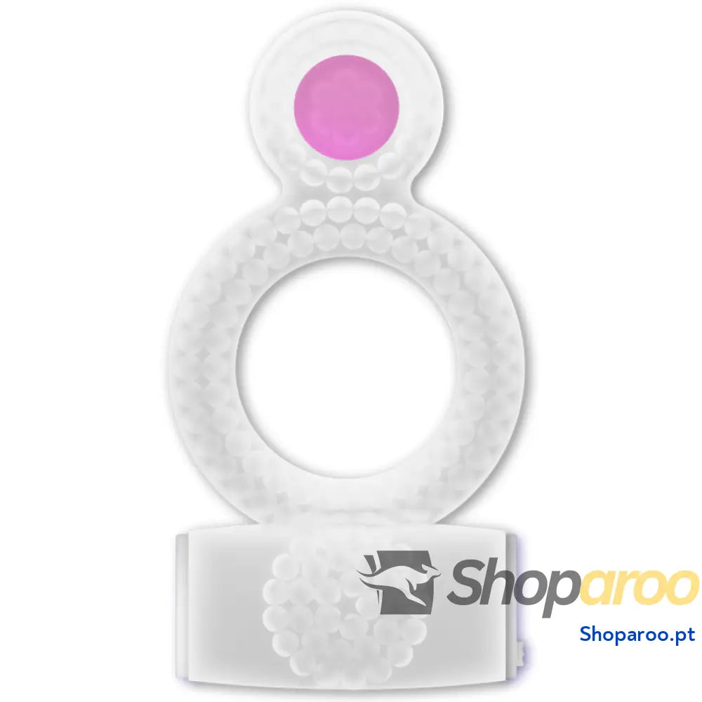 CASUAL LOVE - ANEL DUPLO PRAZER TRANSPARENTE