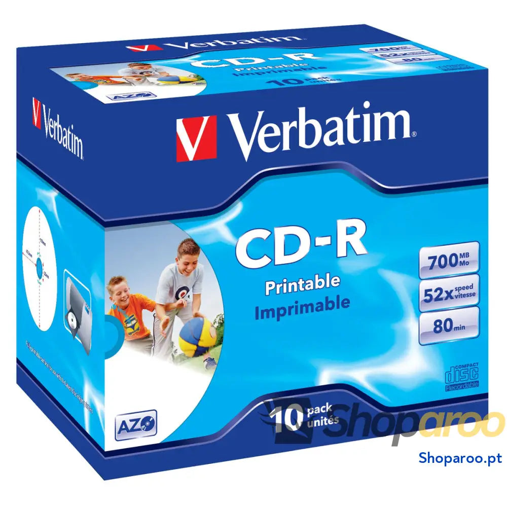 CD-R Verbatim 43325 700 MB (10 Unidades)