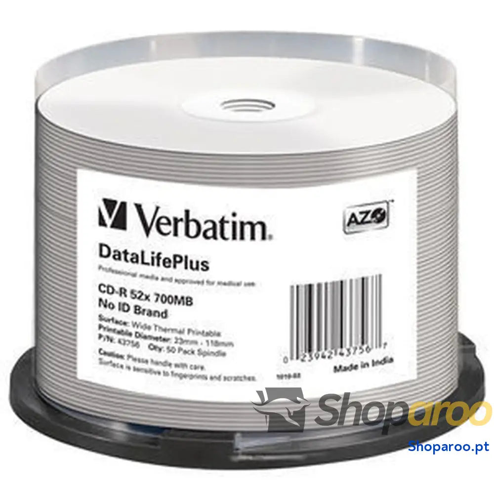 CD-R Verbatim CD-R 52x DataLifePlus 23"