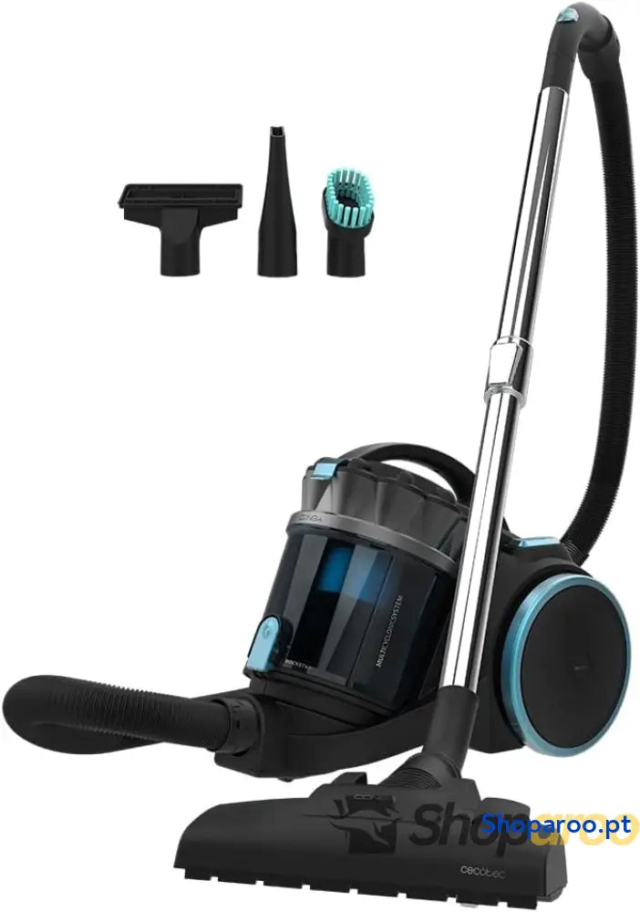 Cecotec Aspirador de trenó sem saco Conga Rockstar Multicyclonic XXL. 800 W multiciclónico 20 kPa capacidade 4 l