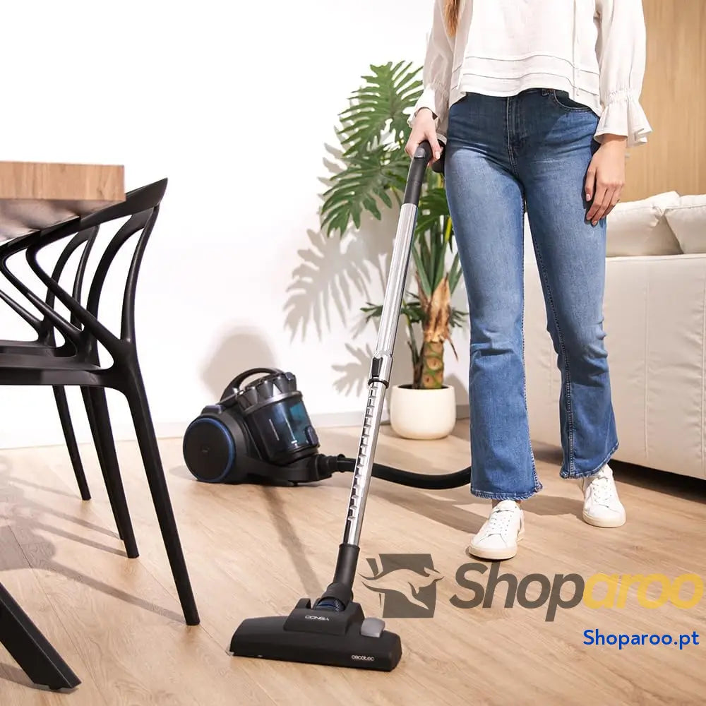 Cecotec Aspirador de trenó sem saco Conga Rockstar Multicyclonic XXL. 800 W multiciclónico 20 kPa capacidade 4 l