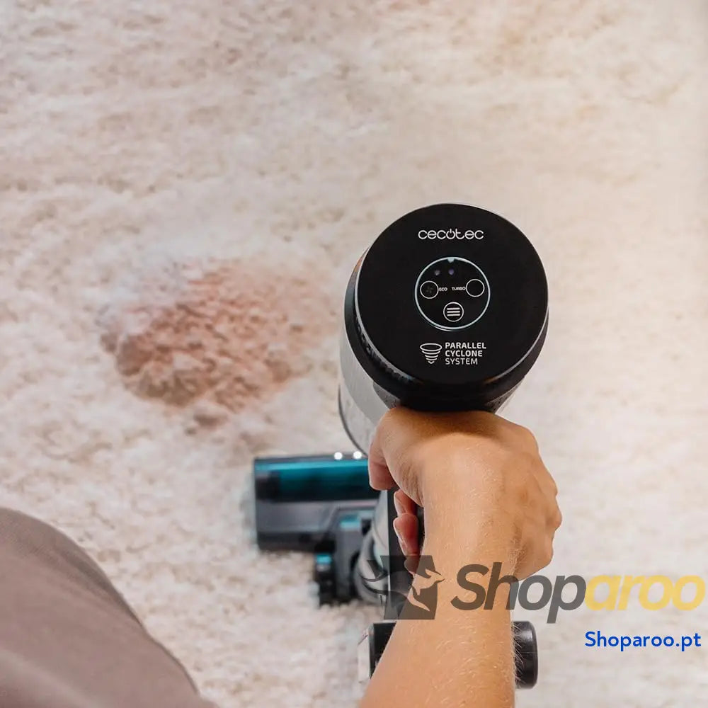 Cecotec Aspirador vassoura sem cabo Conga Rockstar 1500 Ray Pure. 215 W 12 kPa Autonomia 45 min 3 em 1 escova mista